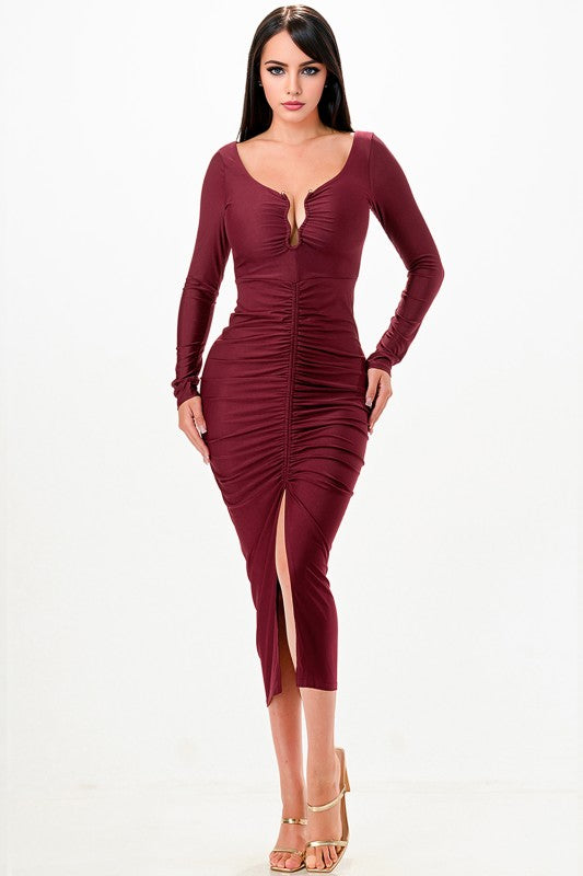 MERLYS MIDI DRESS