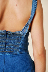 ODANELLYS DENIM JUMPSUIT