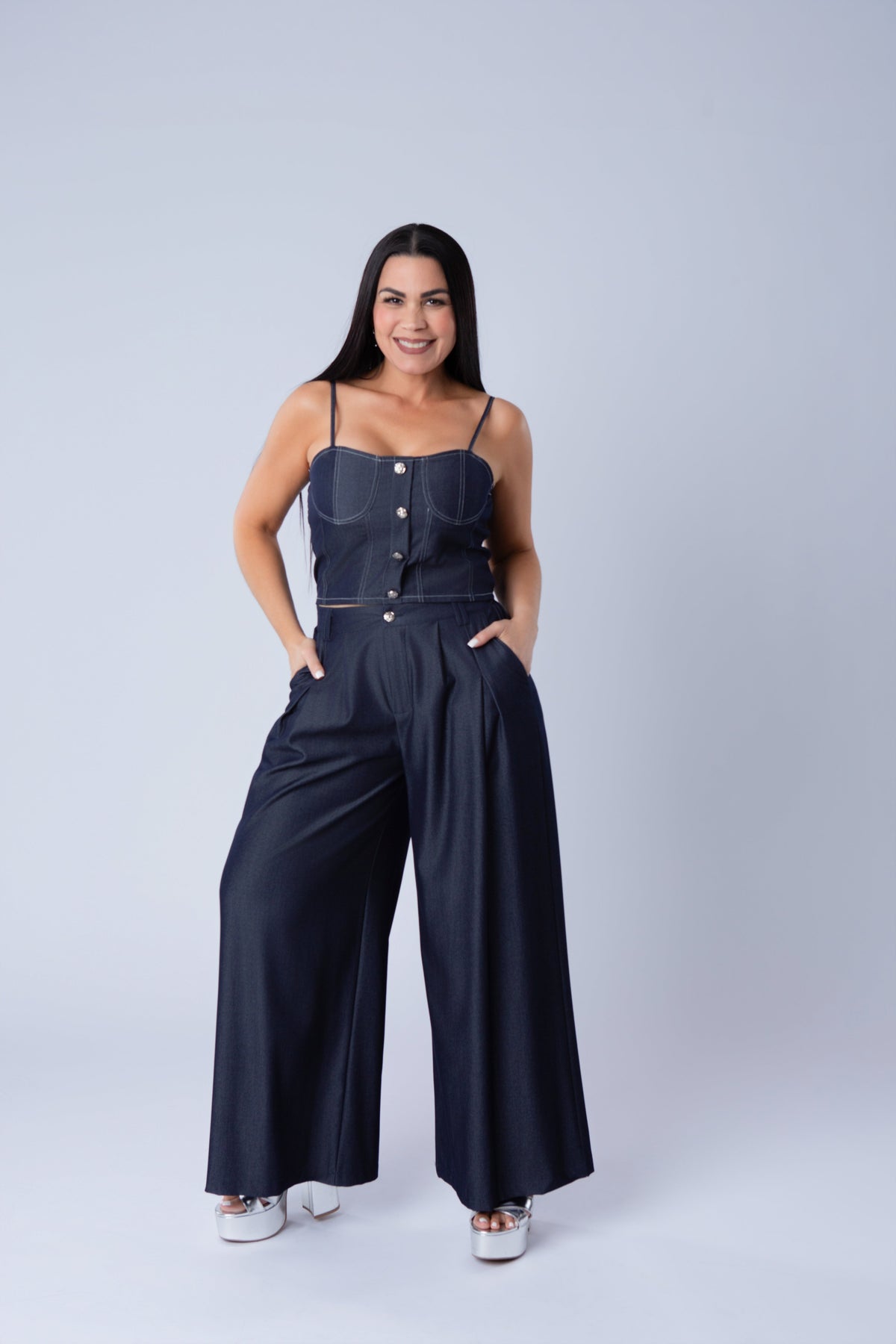 SARAH DENIM SET