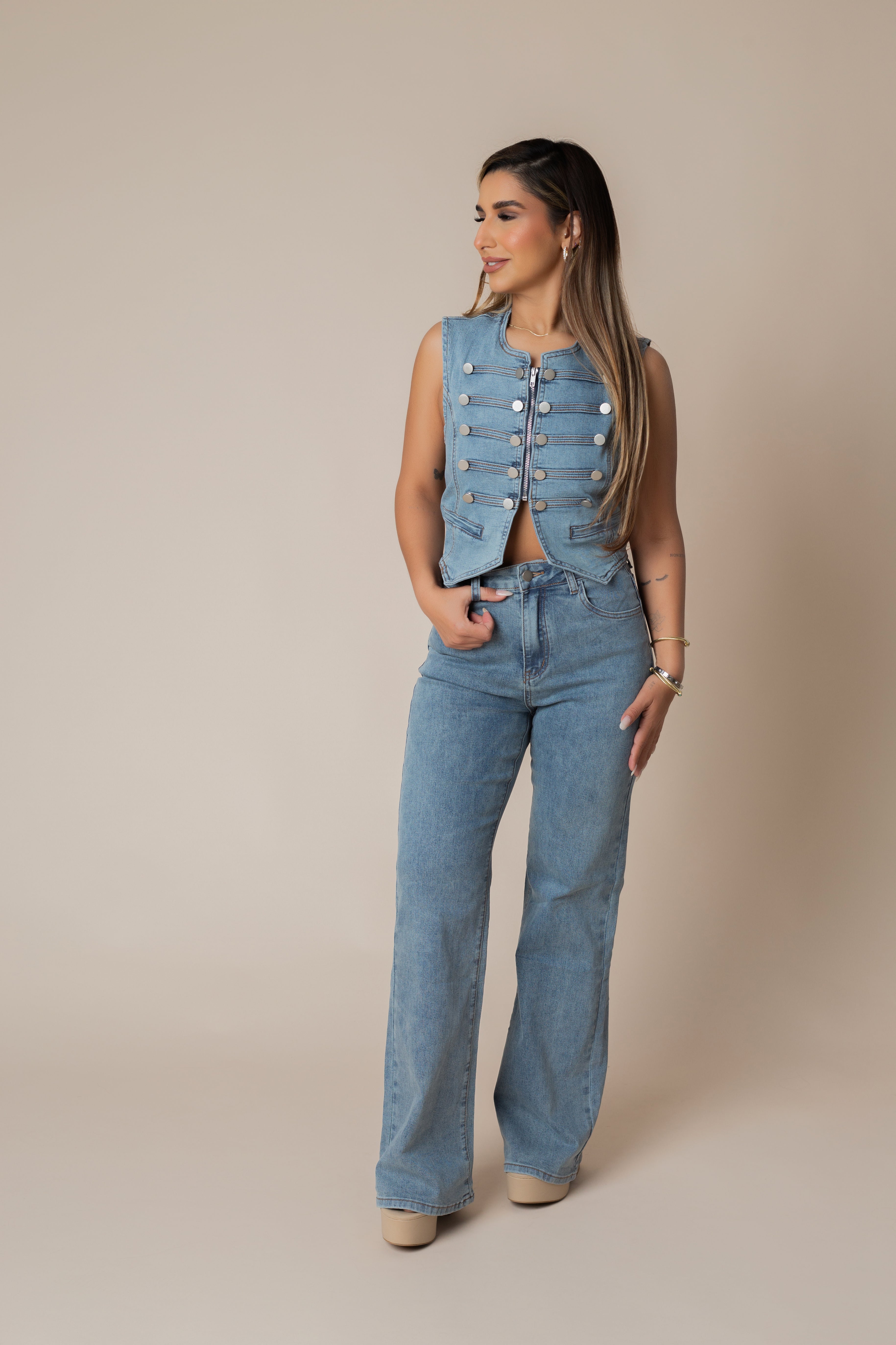 ANA DENIM PANTS