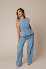 ROSSY DENIM SET