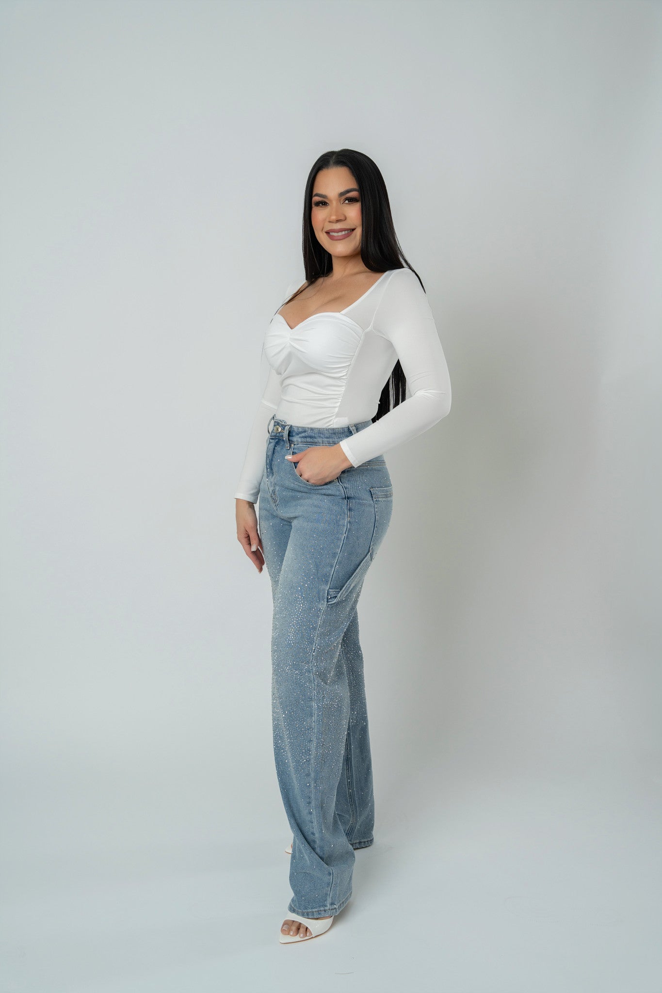 HEIDI HIGH-WAIST BARREL JEANS