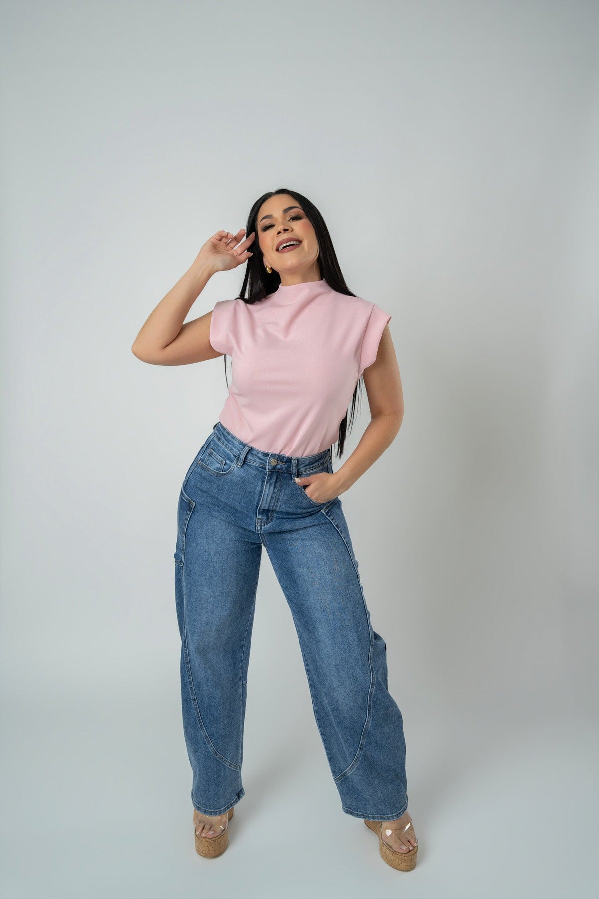 GIANNA BARREL JEANS