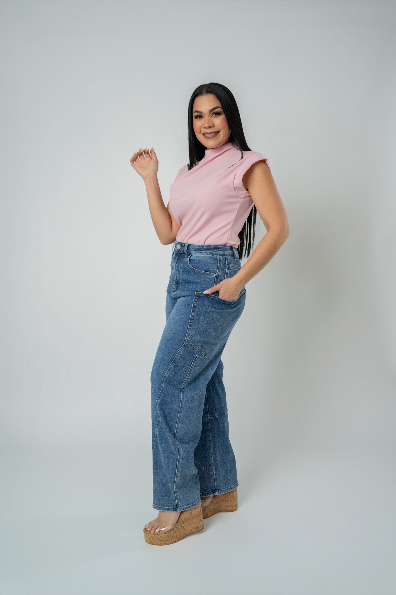 GIANNA BARREL JEANS