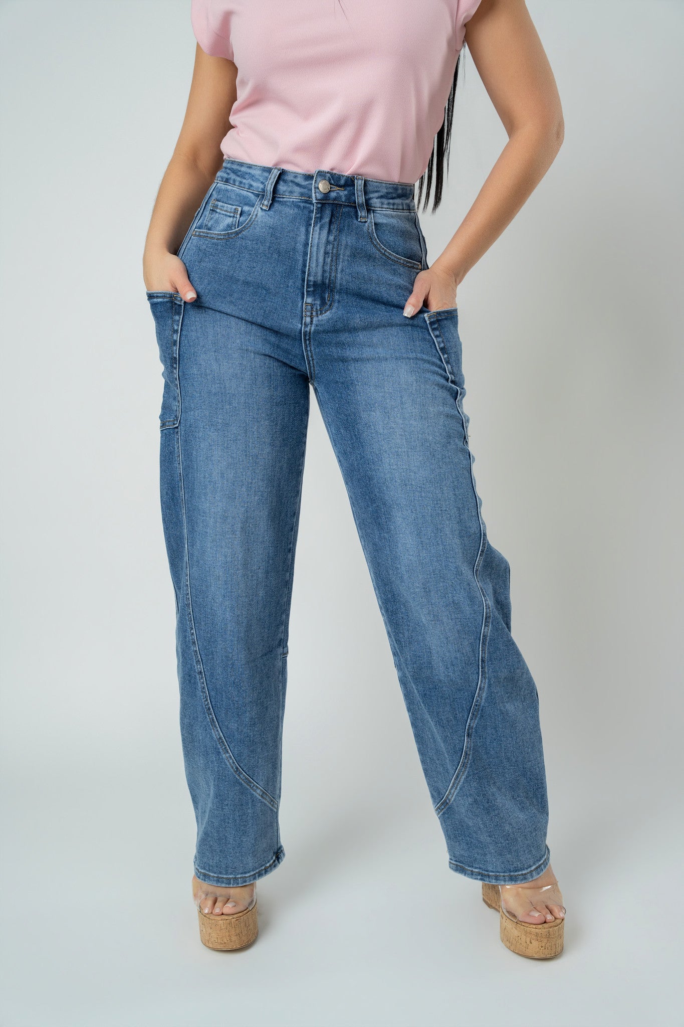 GIANNA BARREL JEANS
