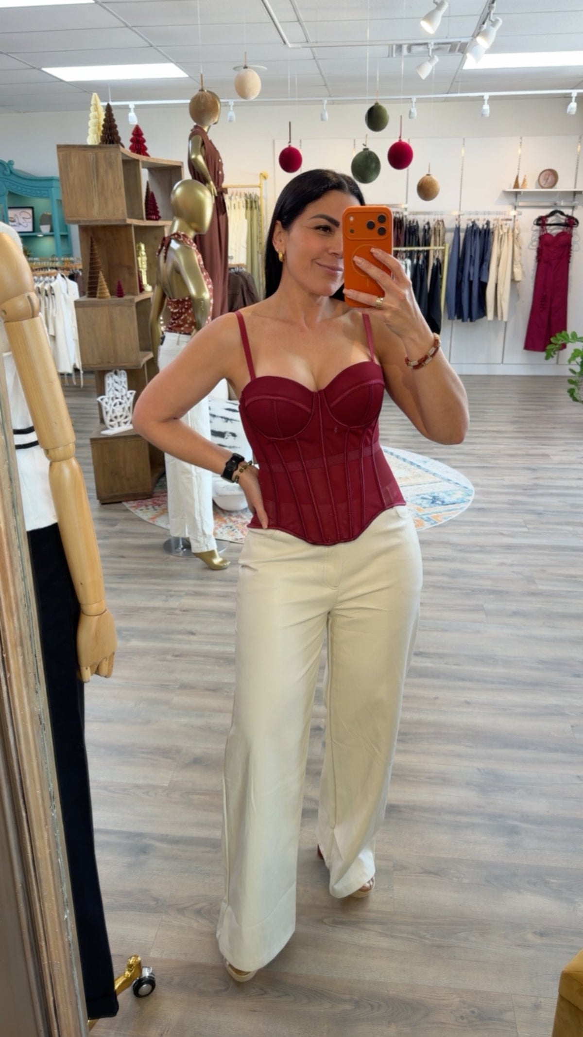 GERALDIN CORSET TOP