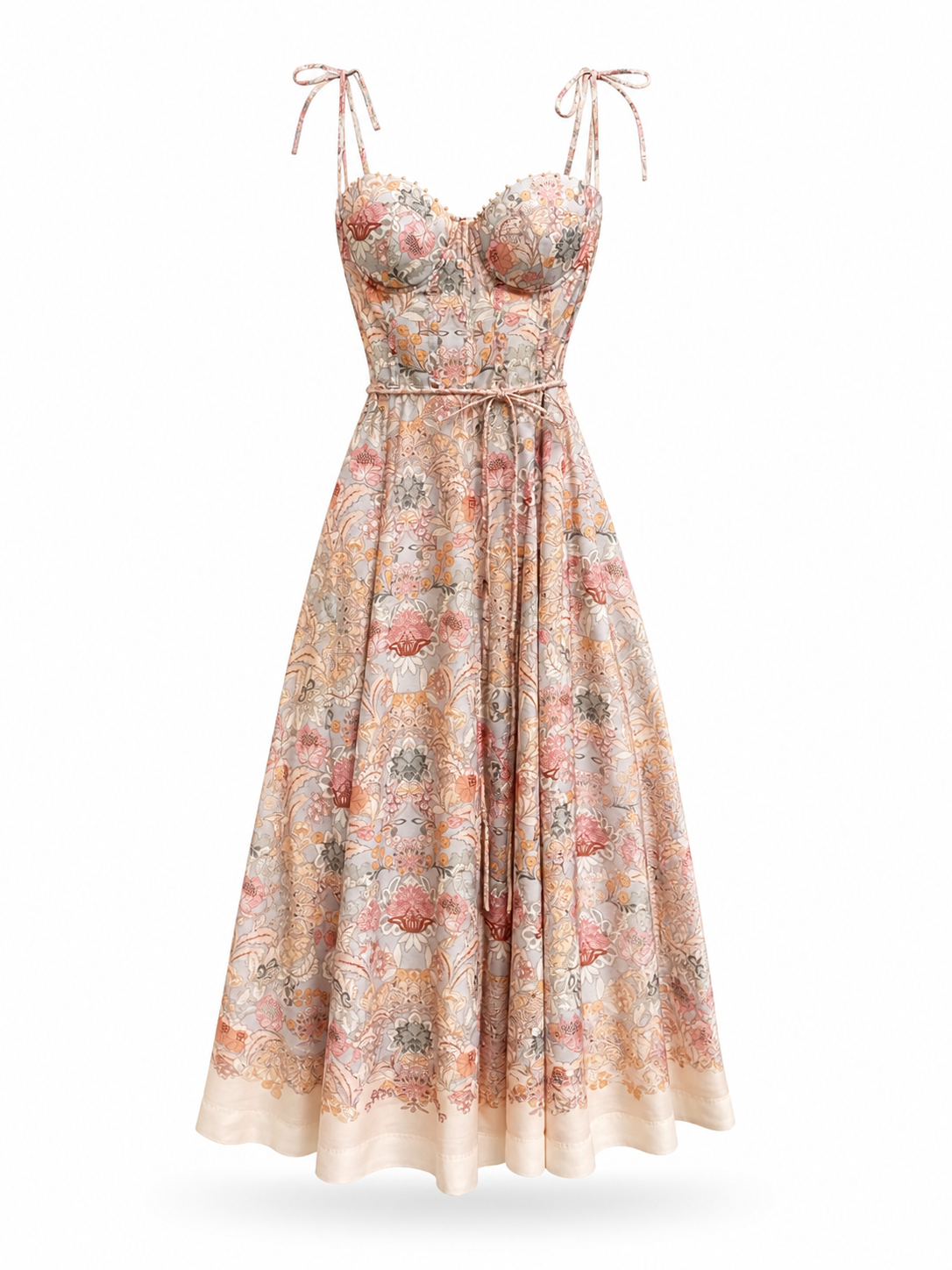 HANNA PRINT MIDI DRESS