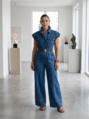 ANABEL DENIM JUMPSUIT