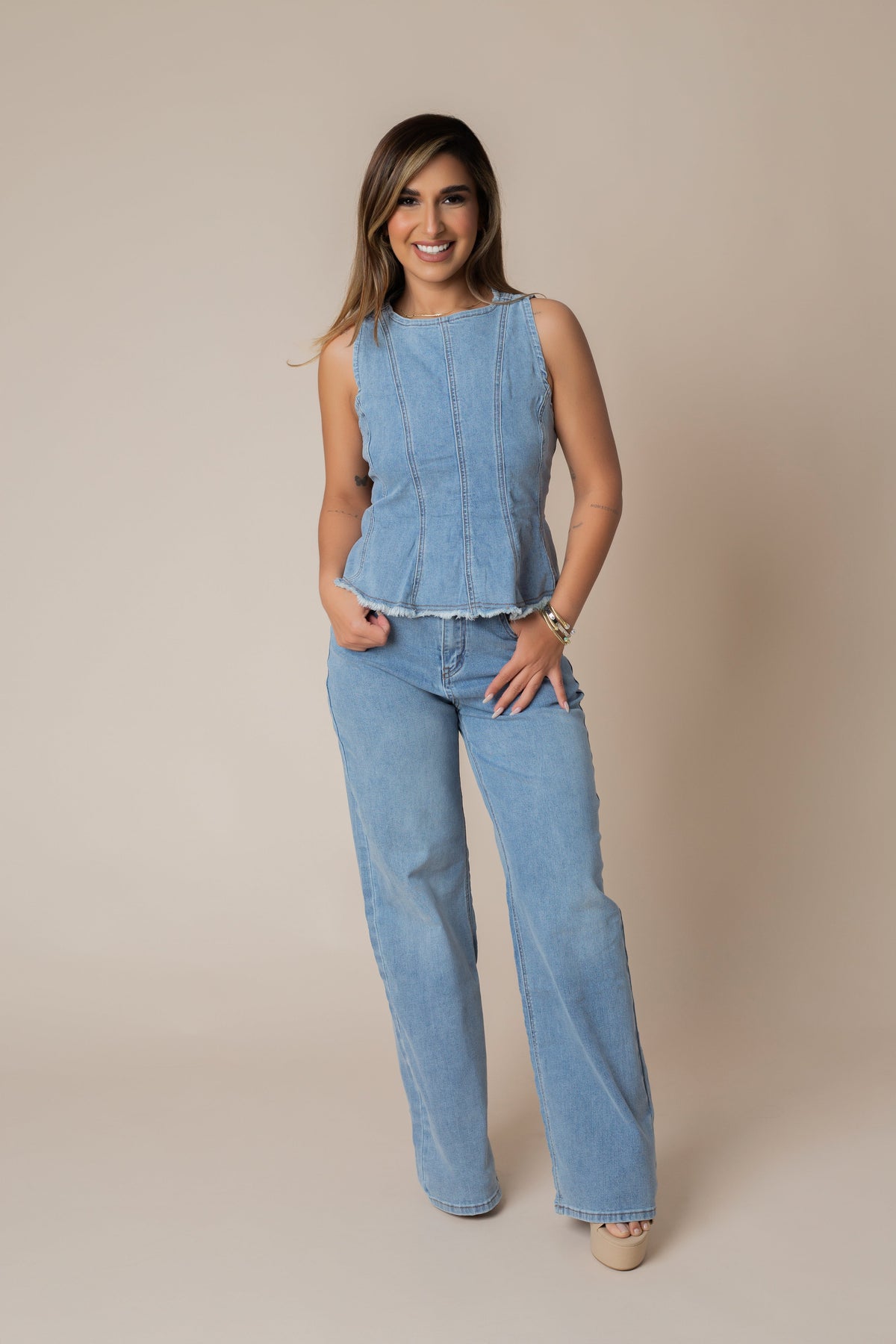 ROSSY DENIM PANTS